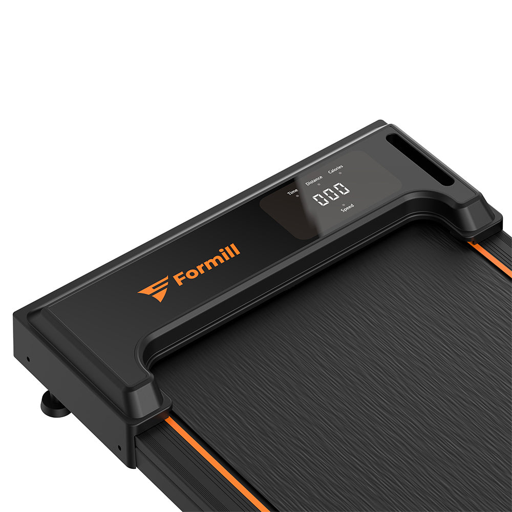 Formill FT-21 Walking Pad Treadmill, 1-6km/h Speed, 2.5 HP Motor, LCD Display, 7 Layer Running Belt, for Home & Office