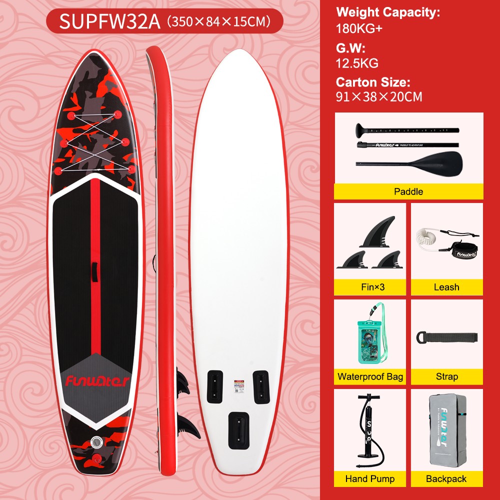 FunWater SUPFW32A Stand Up Paddle Board 350*84*15cm