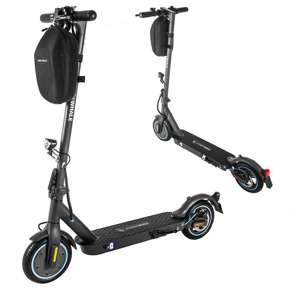 HONEYWHALE E9 8.5-inch Tire Electric Scooter ABE Certification, 350W Powerful Motor 20km/h 36V 7.5Ah Battery, 25km Max Range, Mechanical Brake Smart APP Control