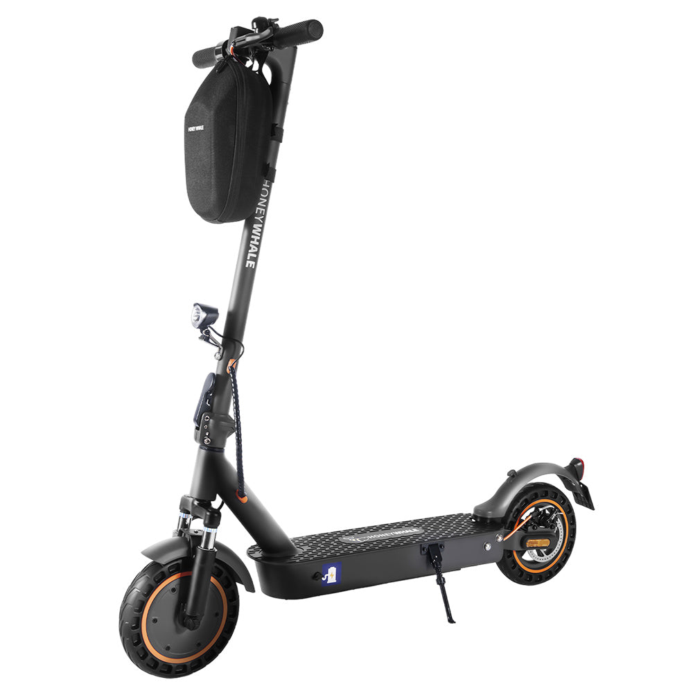 HONEYWHALE E9 MAX 10-inch Tire Electric Scooter ABE Certification, 500W Powerful Motor, 36V 10Ah Battery, 40km Max Range, Mechanical Brake Dual Suspension System Smart App