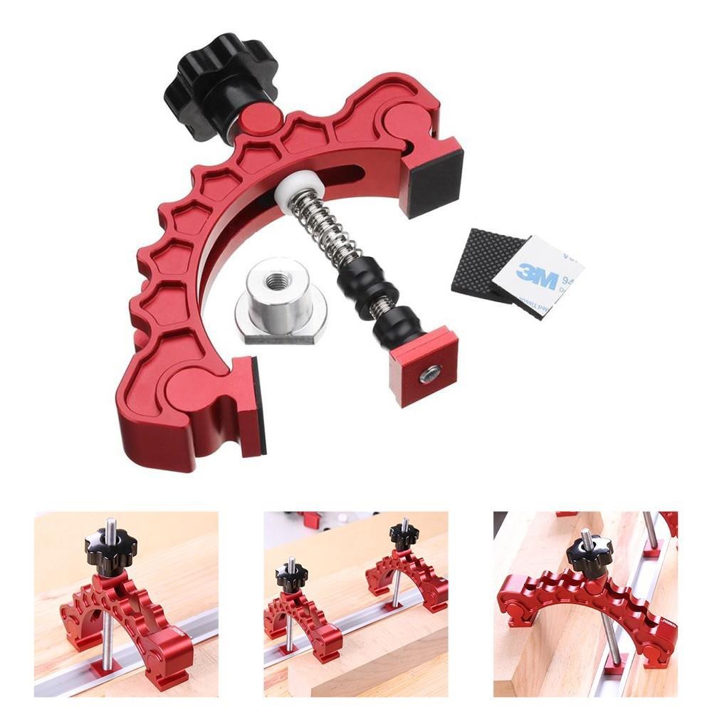 HONGDUI YB02D Slide Adjustable Clamp CNC Machine Tools Woodworking Hold Down Clamp