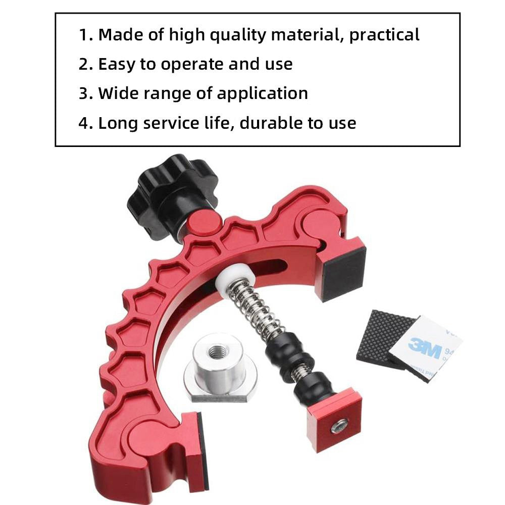 HONGDUI YB02D Slide Adjustable Clamp CNC Machine Tools Woodworking Hold Down Clamp