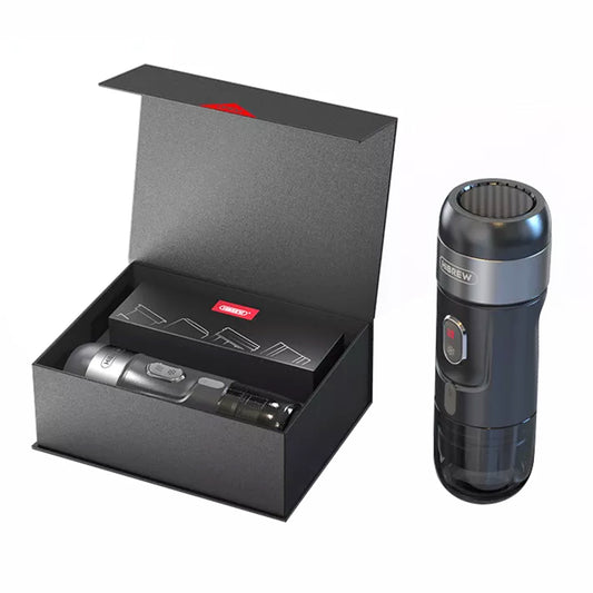 HiBREW H4A 80W Portable 3-in-1 Expresso Coffee Maker with Gift Box for Car & Home
