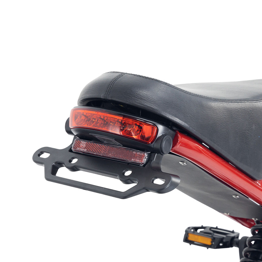 Hidoes B6 Electric Bike, 1200W Motor, 48V 15Ah Battery, 20"x4" Fat Tires, 50km/h Max Speed, 75km Range, Front & Rear Oil Disc Brakes, Hydraulic Shock Absorber - Red
