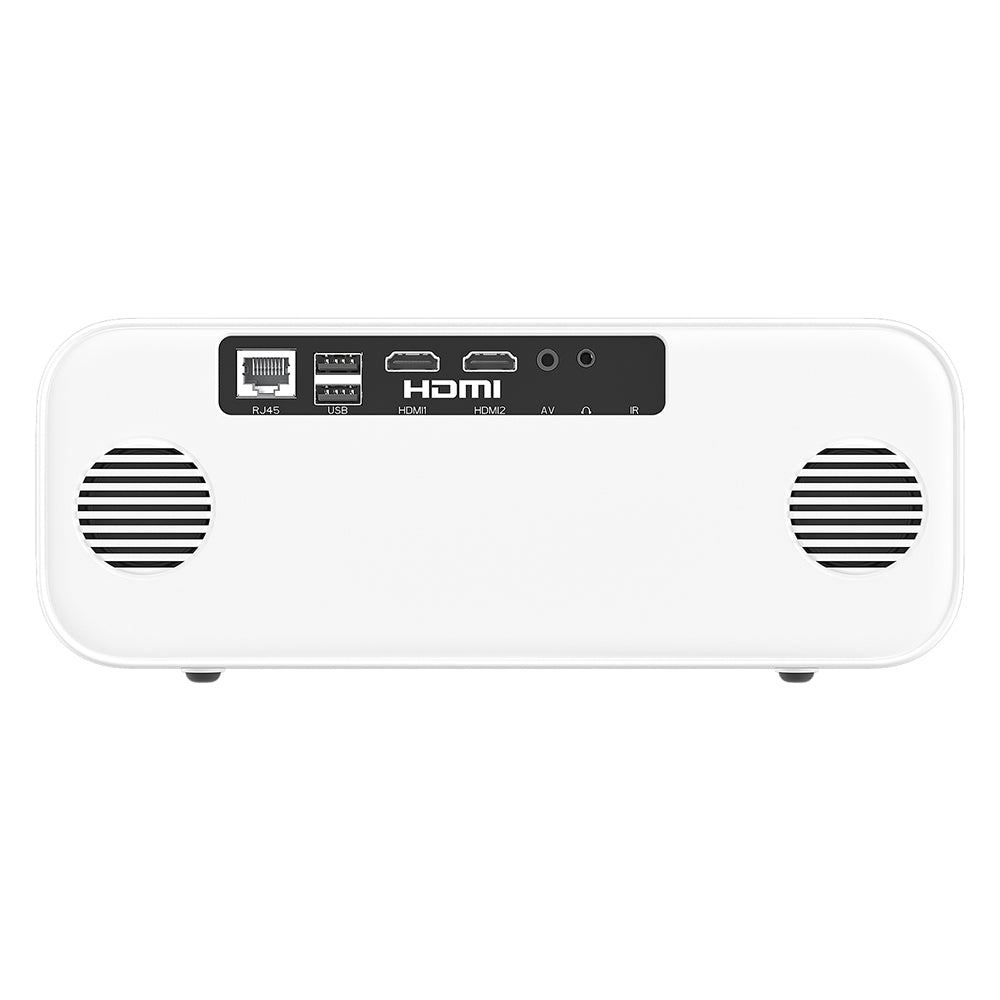 Hunkstar P3 1000 ANSI Android Projector, Native 1080P, 4K Decoding, HDR10, Auto-Keystone Correction & Auto Focus, Android 9.0, Bluetooth 5.0, WiFi 6, 2*5W Speakers