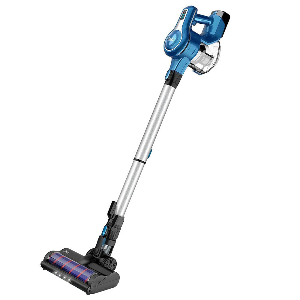 INSE S6P Cordless Handheld Vacuum Cleaner 23KPa Suction 250W Brushless Motor 2500mAh Detachable Batteries for Wood Floor, Carpet, Stair, Curtain, Car, Furniture - Blue