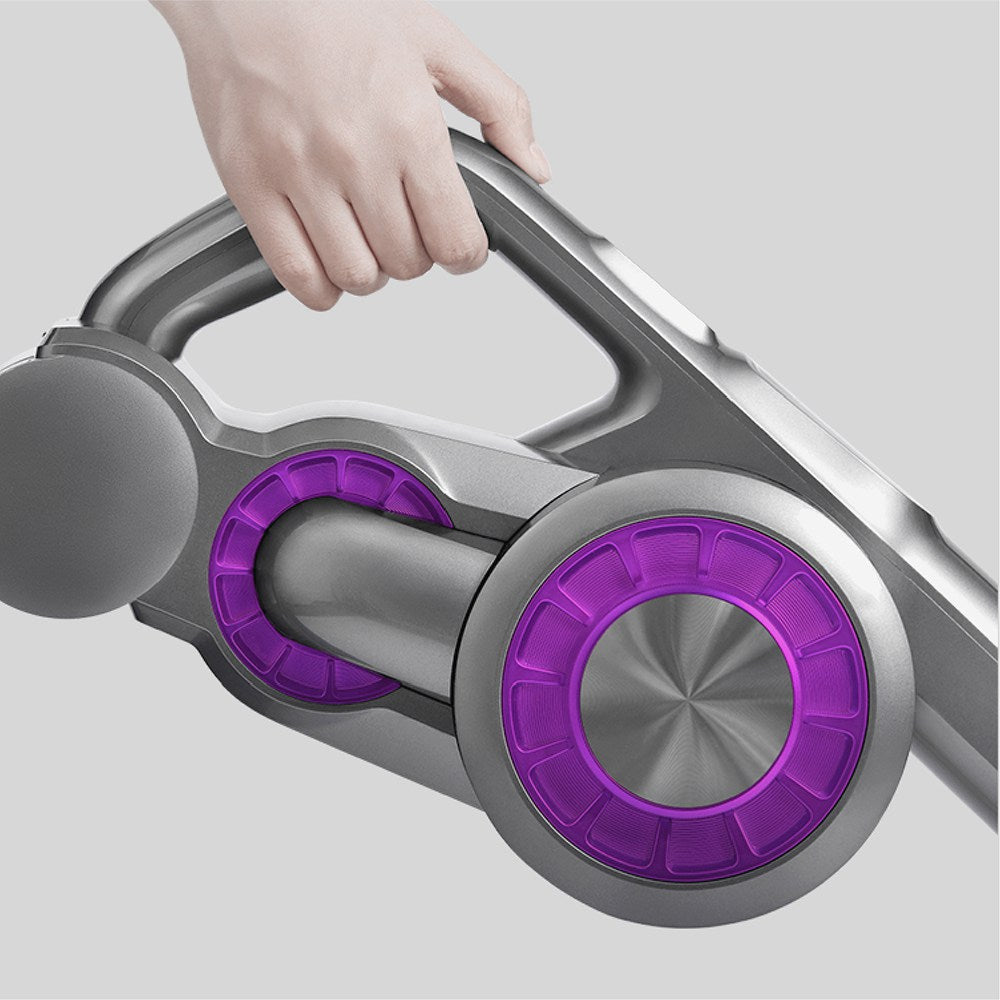 JIMMY JV85 Pro Mopping Version Flexible Handheld Cordless Vacuum Cleaner, 2 in 1 Vacuuming Mopping, 200AW Powerful Suction, 550W Digital Brushless Motor, 70 Minutes Run Time, 200ml Water Tank, Ultra-low Noise - Purple