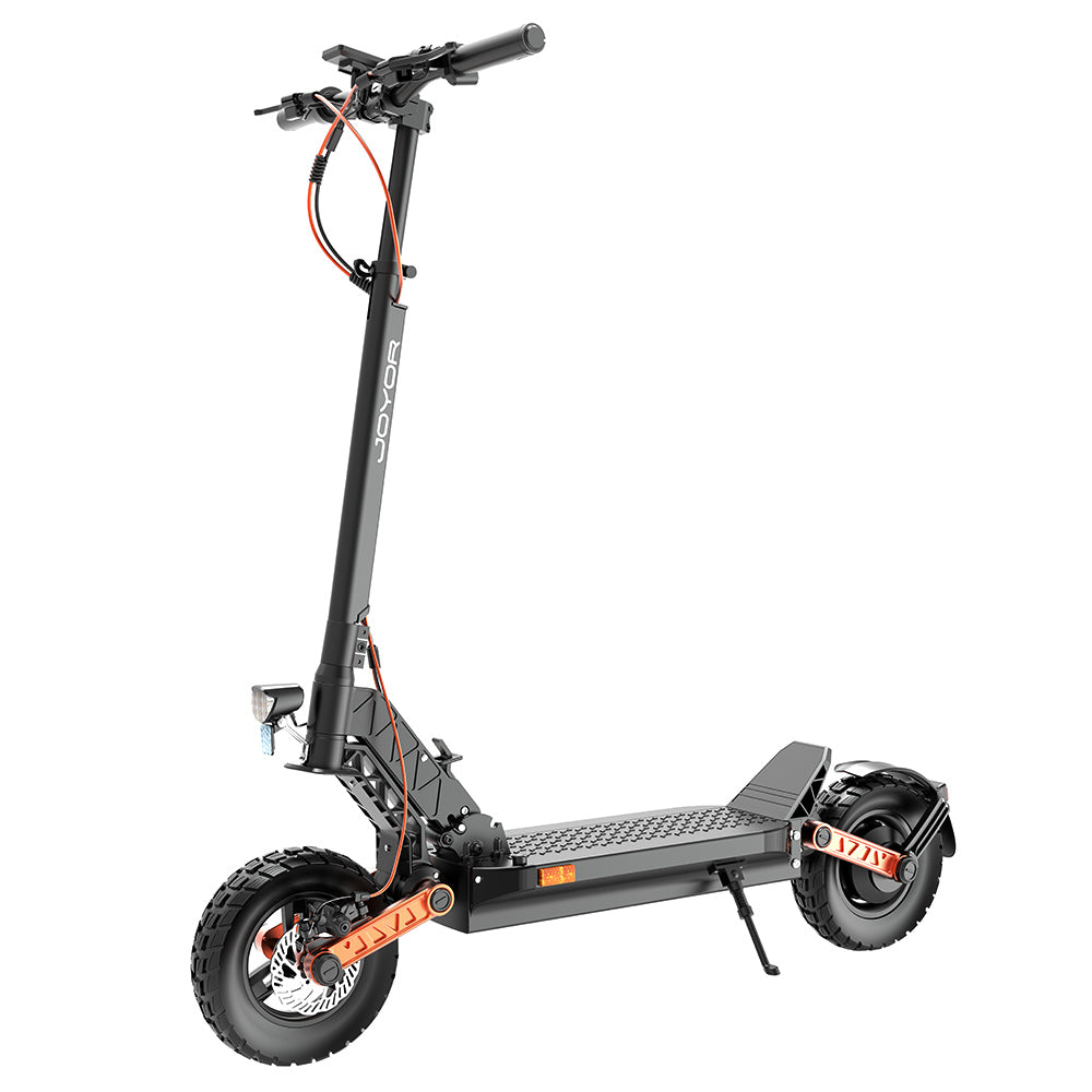 JOYOR S8-S-Z Electric Scooter with Turn Signal, 600W*2 Motor, 48V 26Ah Battery, 10-inch Tire, 55km/h Max Speed, 75km Range, Dual Hydraulic Brakes, Front & Rear Shock Absorber, 6 Lights System