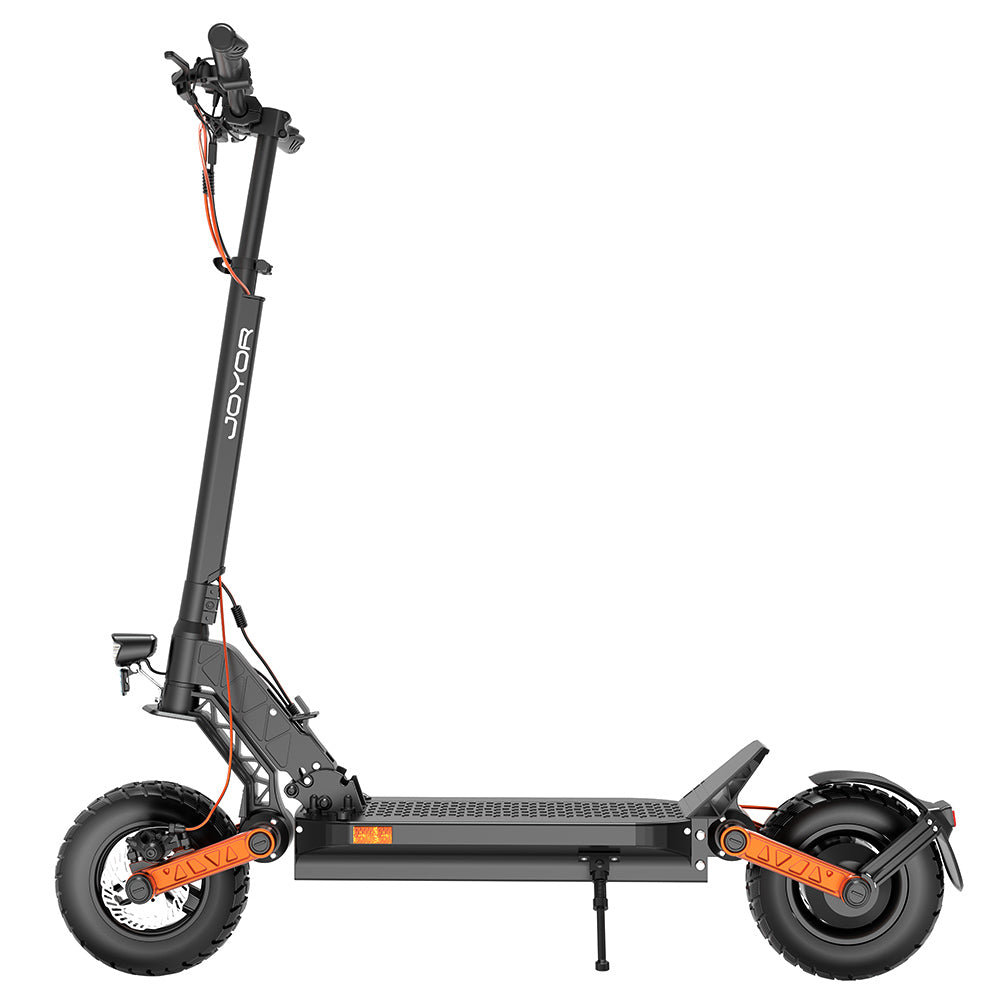 JOYOR S8-S-Z Electric Scooter with Turn Signal, 600W*2 Motor, 48V 26Ah Battery, 10-inch Tire, 55km/h Max Speed, 75km Range, Dual Hydraulic Brakes, Front & Rear Shock Absorber, 6 Lights System
