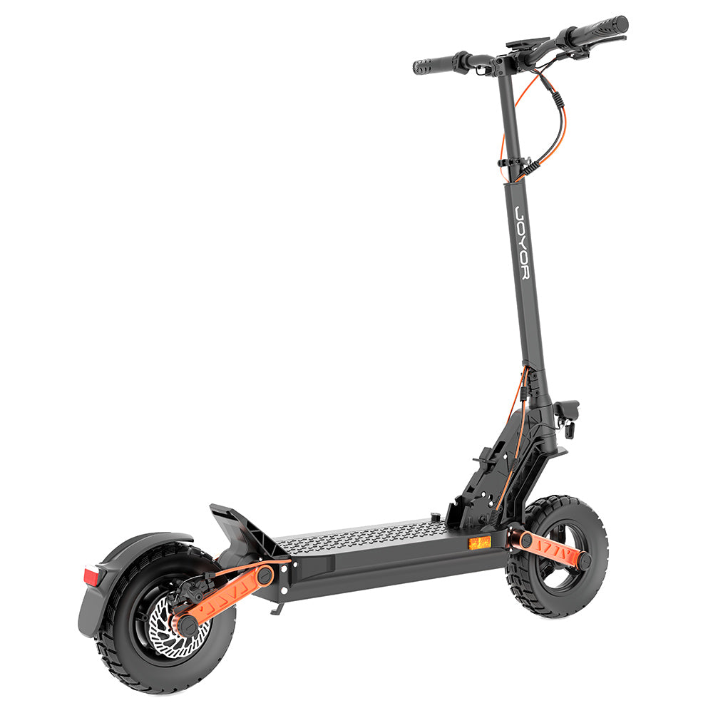 JOYOR S8-S-Z Electric Scooter with Turn Signal, 600W*2 Motor, 48V 26Ah Battery, 10-inch Tire, 55km/h Max Speed, 75km Range, Dual Hydraulic Brakes, Front & Rear Shock Absorber, 6 Lights System