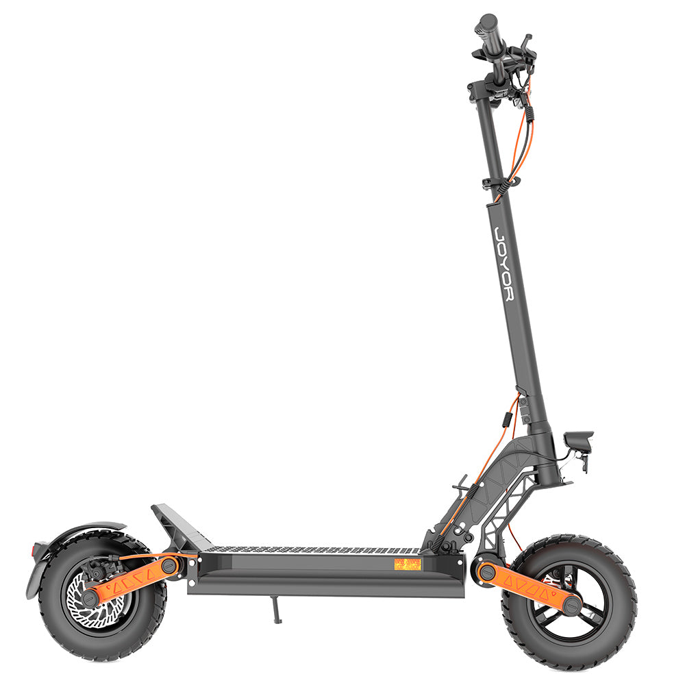 JOYOR S8-S-Z Electric Scooter with Turn Signal, 600W*2 Motor, 48V 26Ah Battery, 10-inch Tire, 55km/h Max Speed, 75km Range, Dual Hydraulic Brakes, Front & Rear Shock Absorber, 6 Lights System