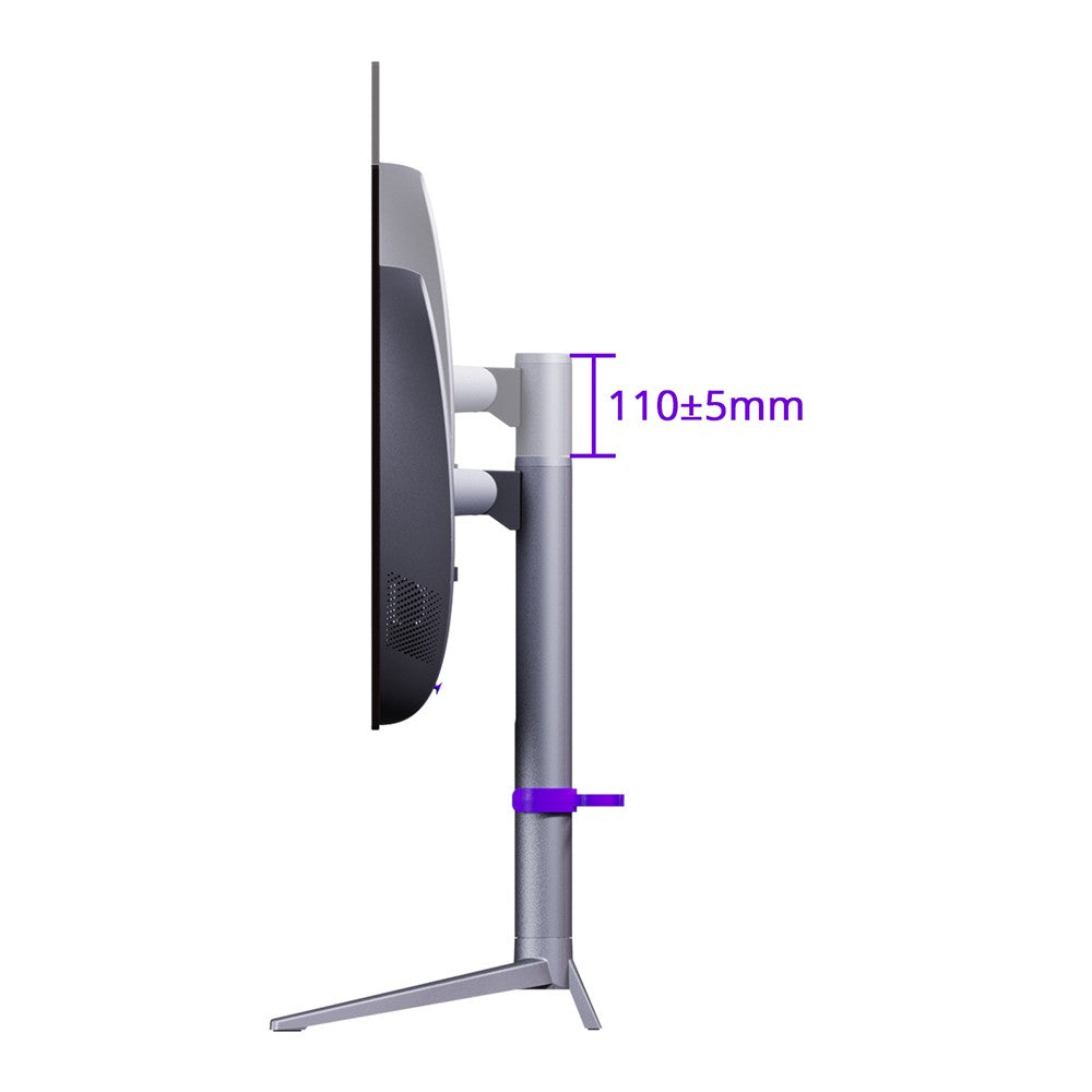 KTC G27P6 27-inch LG OLED Gaming Monitor, 2560x1440 16:9 240Hz Refresh Rate, 1500000:1 Constrast Ratio, 136% sRGB HDR10 0.03ms GTG Response Time, Low Blue FreeSync&G-Sync, 3xUSB3.0 2xHDMI2.0 DP1.4 Type-C, Built-in Speakers KVM 65W Reverse Charge VESA