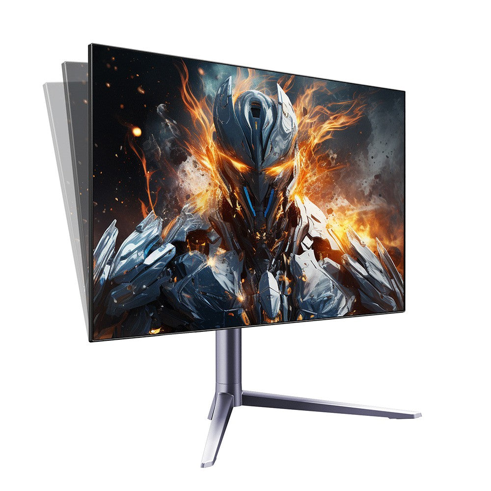 KTC G27P6 27-inch LG OLED Gaming Monitor, 2560x1440 16:9 240Hz Refresh Rate, 1500000:1 Constrast Ratio, 136% sRGB HDR10 0.03ms GTG Response Time, Low Blue FreeSync&G-Sync, 3xUSB3.0 2xHDMI2.0 DP1.4 Type-C, Built-in Speakers KVM 65W Reverse Charge VESA