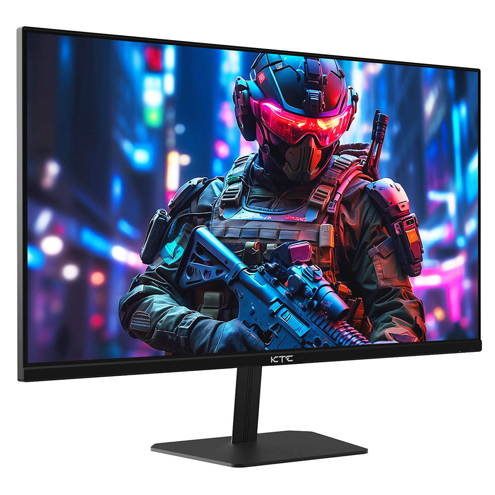 KTC H24F8 Gaming Monitor, 23.8'' 1920*1080 16:9 Fast IPS Screen, 180Hz Refresh Rate, 1ms Response Time, 1000:1 Contrast Ratio, HDR10, 135% sRGB, Adaptive-Sync, Dynamic Action Sync, Game Assist, Low Blue Light & Flicker-Free, VESA Mount