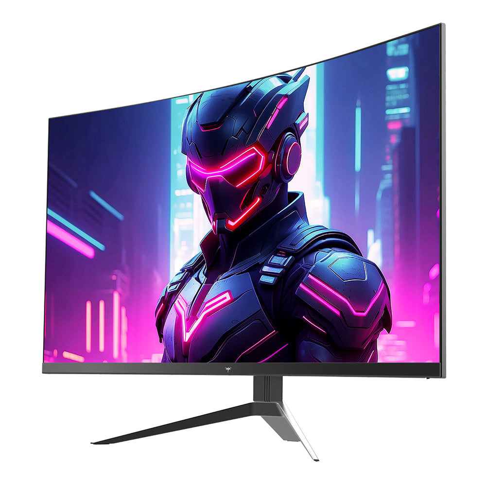 KTC H32S17F 32'' Curved Gaming Monitor, 1920*1080 HVA Panel, 240Hz Refresh Rate, 125% sRGB, 3500:1 Contrast Ratio, Adaptive Sync, HDR10, 3ms Response Time, 2*HDMI2.0 1*DP1.4 1*USB2.0 1*Audio, VESA Mount, Adjustable Tilt, Low Blue Light
