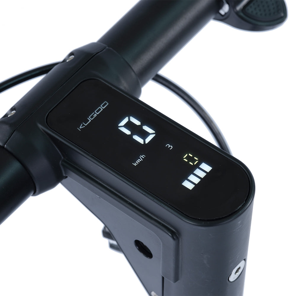 KUGOO M2 Pro Electric Scooter, 350W Motor, 36V 10AH Battery, 8.5-inch Pneumatic Tires, 30km/h Max Speed, 45km Range, Mechanical Disc Brake, Dual Suspension, LCD Display