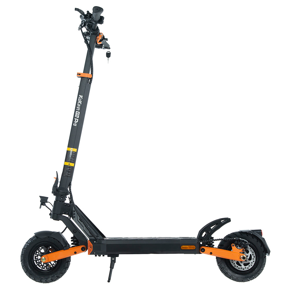 KuKirin G2 Pro (VMP) Electric Scooter, 500W Motor, 48V 15.6Ah Battery, 9 inch Vacuum Tire, 25km/h Max Speed, 65km Range, Front & Rear Disc Brakes, Spring Shock Adsorption