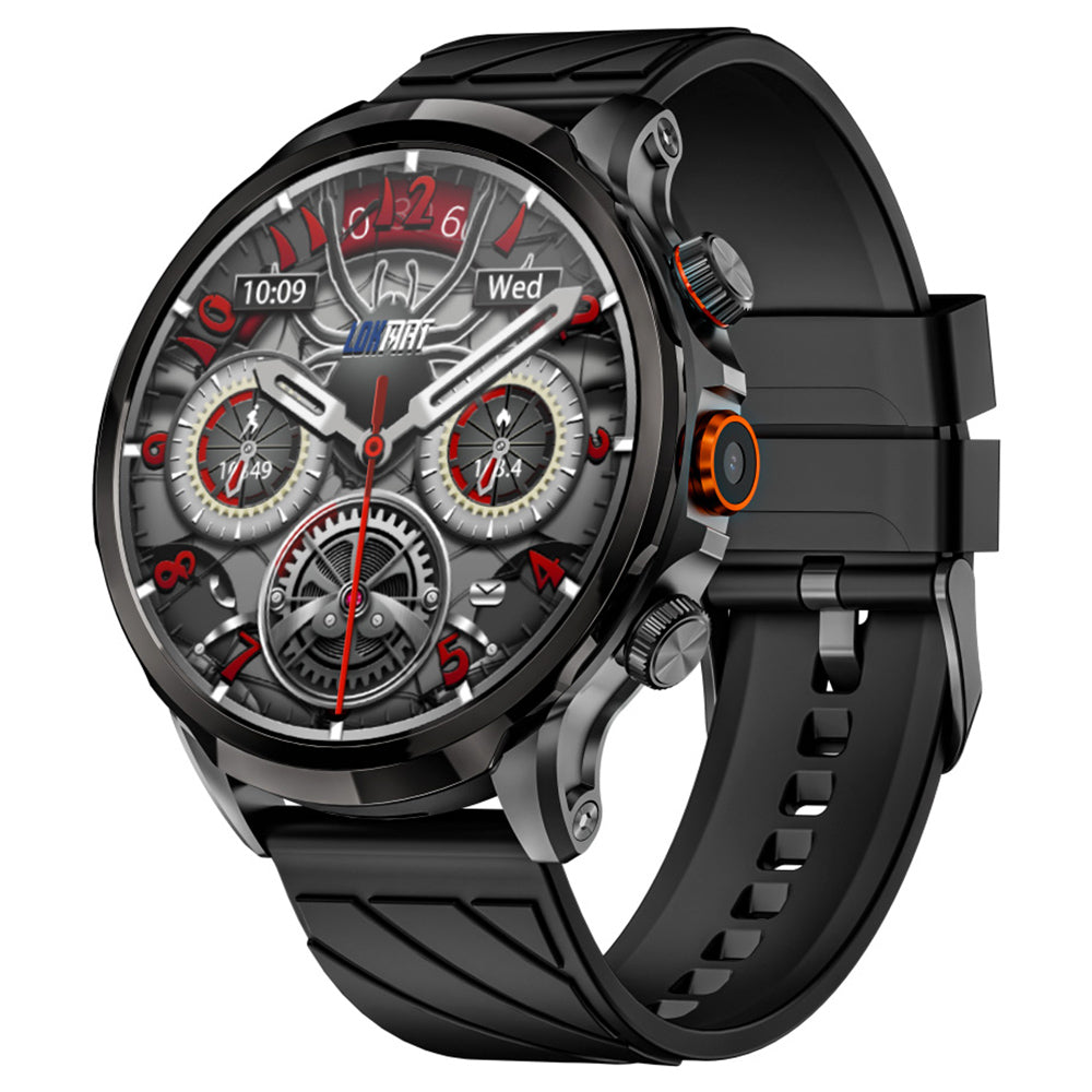 LOKMAT APPLLP 8 Pro Smartwatch, Android 8.1, 1.85'' HD TFT Screen, 4G Calling, NFC Access, Heart Rate Blood Oxygen Monitoring