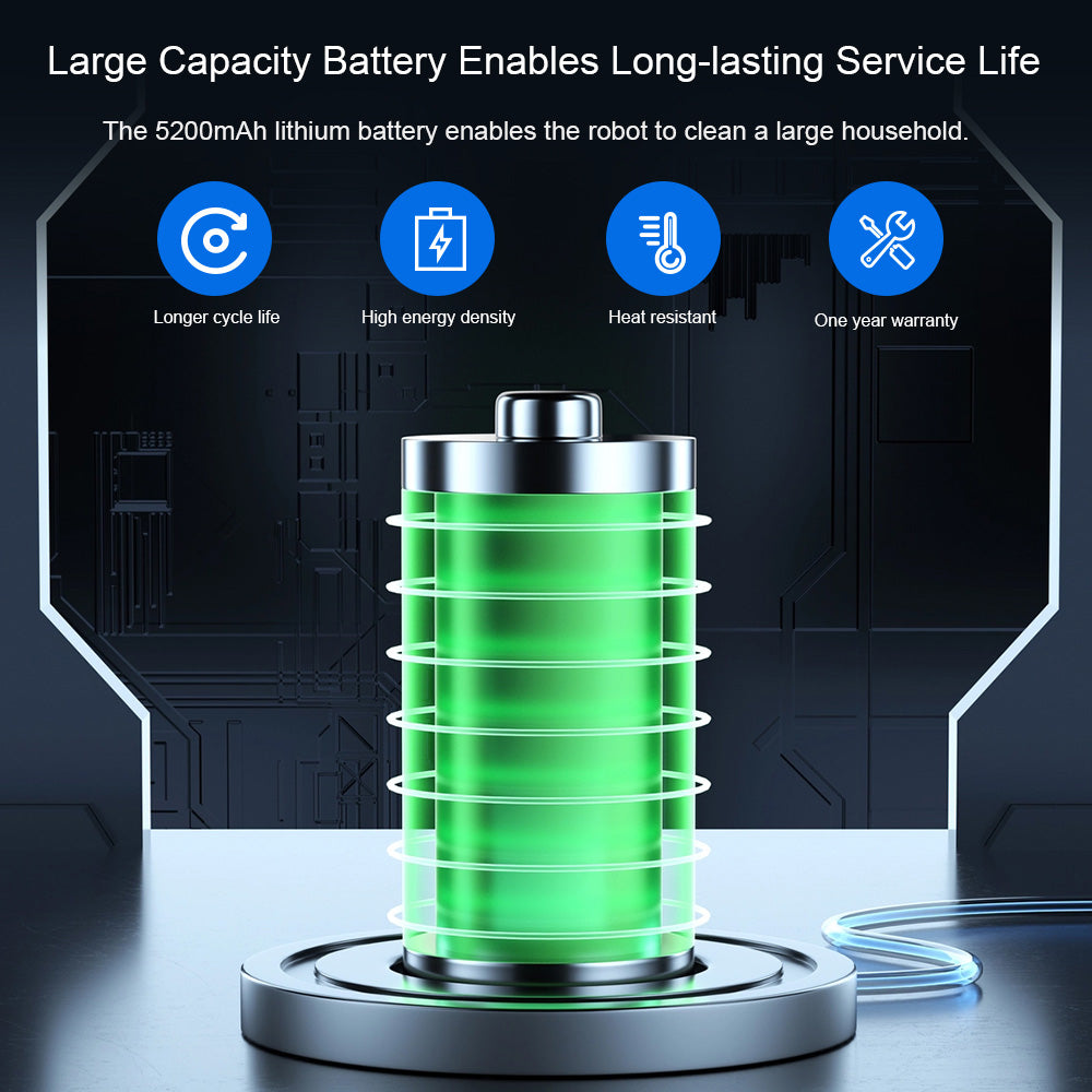 Liectroux N7S-U Robot Vacuum Cleaner and Wet Mop Combo, Smart Mapping, WiFi App, 6000Pa Suction, 120min Runtime, 400ml Dustbin & 250ml Water Tank, WiFi App, Works With Alexa and Google Assistant, for Pet Hair, Carpet, Hard Floor