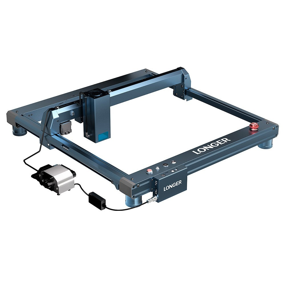 LONGER Laser B1 20W Laser Engraver Cutter, 4-core Laser Head, 22-24W Output Power, 450 x 440mm Engraving Area