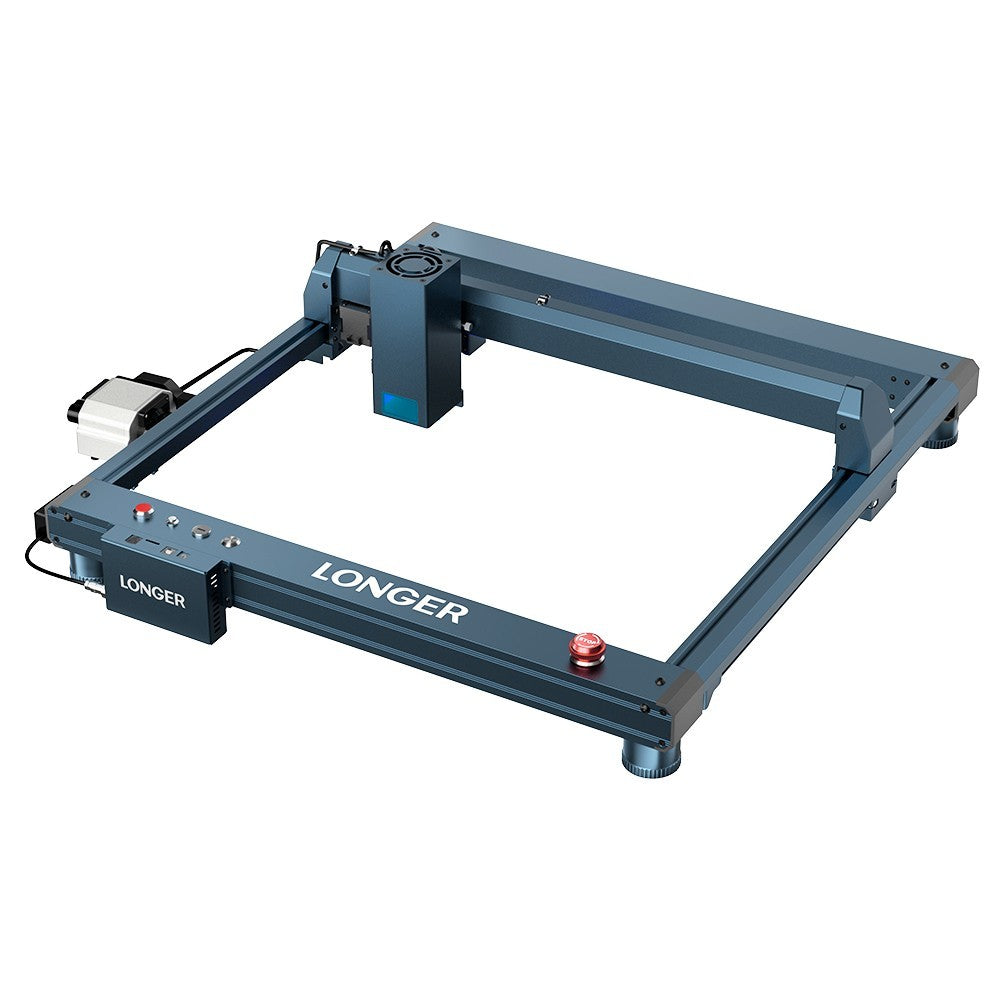 LONGER Laser B1 20W Laser Engraver Cutter, 4-core Laser Head, 22-24W Output Power, 450 x 440mm Engraving Area