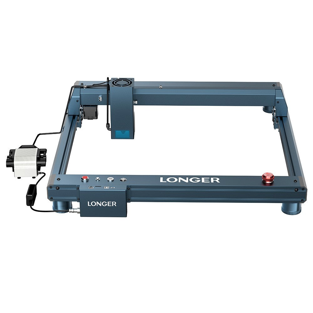 LONGER Laser B1 20W Laser Engraver Cutter, 4-core Laser Head, 22-24W Output Power, 450 x 440mm Engraving Area