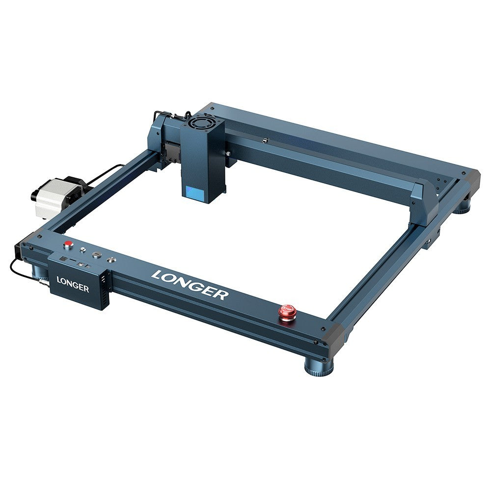 LONGER Laser B1 20W Laser Engraver Cutter, 4-core Laser Head, 22-24W Output Power, 450 x 440mm Engraving Area