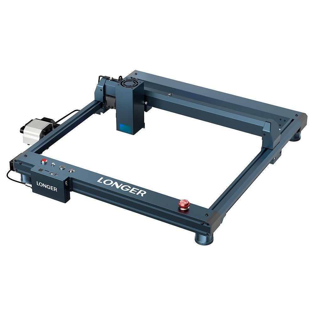 LONGER Laser B1 30W Laser Engraver Cutter, 6-core Laser Head, 33-36W Power Output, 450 x 440mm Engraving Area