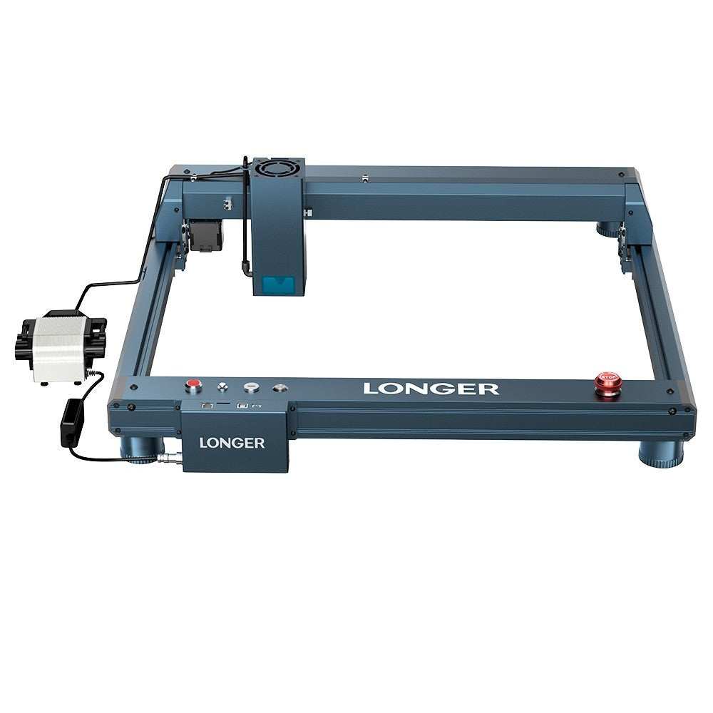 LONGER Laser B1 30W Laser Engraver Cutter, 6-core Laser Head, 33-36W Power Output, 450 x 440mm Engraving Area