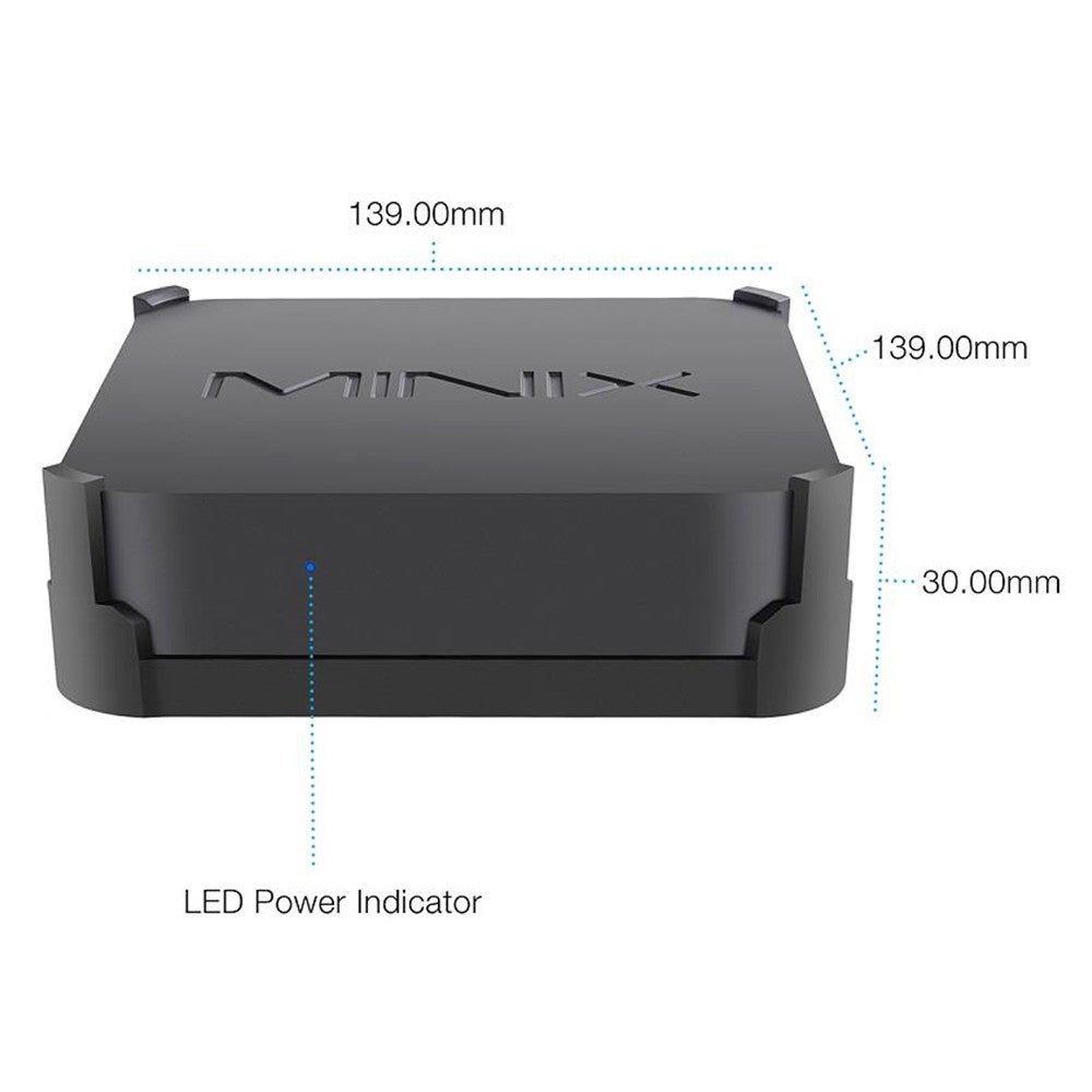 MINIX J50C MAX Mini PC, 8GB RAM 240GB ROM, Intel Pentium, Windows 10 Pro, Dual-Band WiFi, Gigabit Ethernet, 4K @ 60Hz Output
