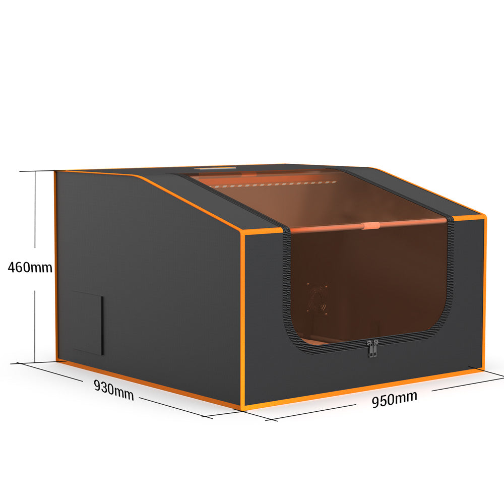 Mecpow FC2 Fireproof Enclosure with Fan for Mecpow X5/X5 Pro Sculpfun S30 Ultra Series, 950*930*460mm