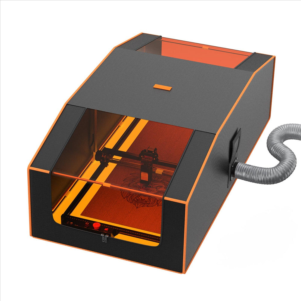 Mecpow FC3 Oversized Laser Engraver Enclosure 1300x730x460mm, Fireproof, with Viewing Window Fan Exhaust Pipe