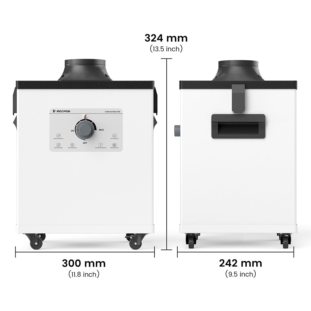 Mecpow P150 150W Smoke Purifier with 3-Stage Filtration