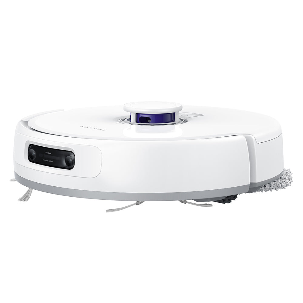 Narwal Freo Z Ultra Robot Vacuum and Mop with Base Station, 12,000Pa Power, Self-Empty, Dual-camera, Zero-Tangling, 120-day Maintenance-Free, Auto Mop Lifting To 12mm, Tri-Laser Obstacle Avoidance, AI-Adaptive Hot Water Washing & Drying - White