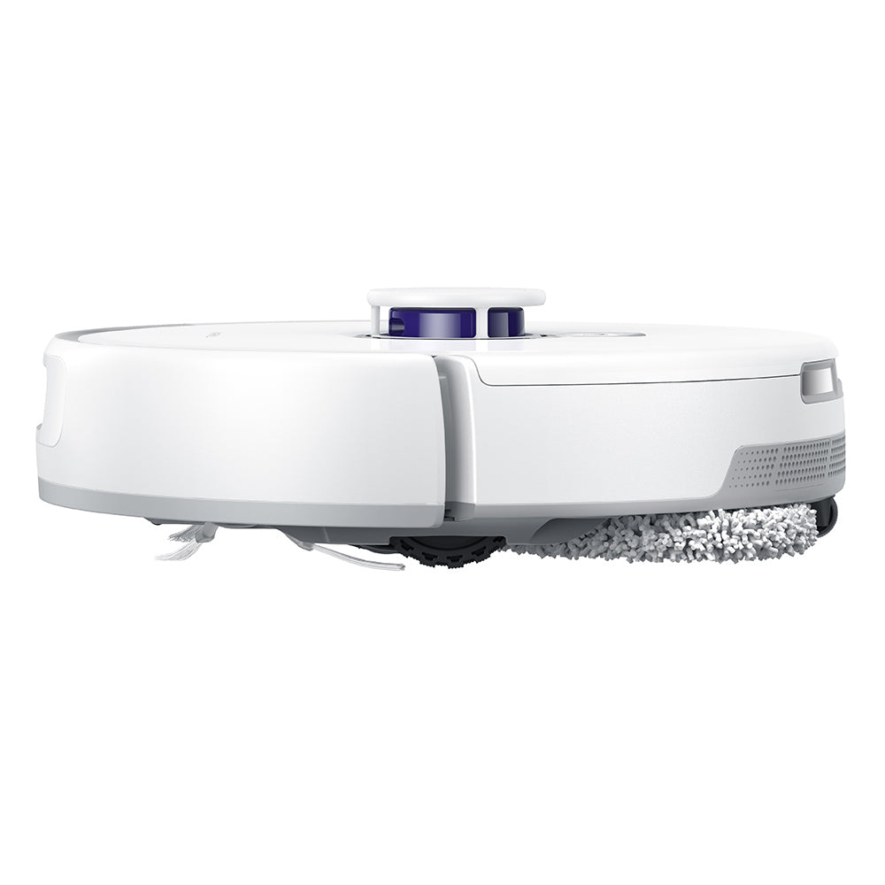 Narwal Freo Z Ultra Robot Vacuum and Mop with Base Station, 12,000Pa Power, Self-Empty, Dual-camera, Zero-Tangling, 120-day Maintenance-Free, Auto Mop Lifting To 12mm, Tri-Laser Obstacle Avoidance, AI-Adaptive Hot Water Washing & Drying - White