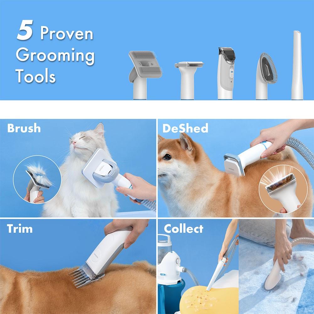 Neakasa P2 Pro Dog Grooming Kit & Vacuum for Dogs Cats | Vacuum For Pet Hair