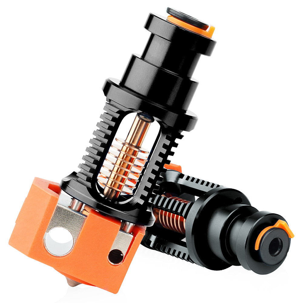 Phaetus Dragon Hotend Standard Flow Edition, 500 Celsius Degrees Temperature Resistance, for Prusa/Creality CR-10/Ender 3, Compatible with All Filaments, PLA, ABS, PETG, TPU, PP, PC, Nylon, PEEK, PEI and Composite Materials, Black
