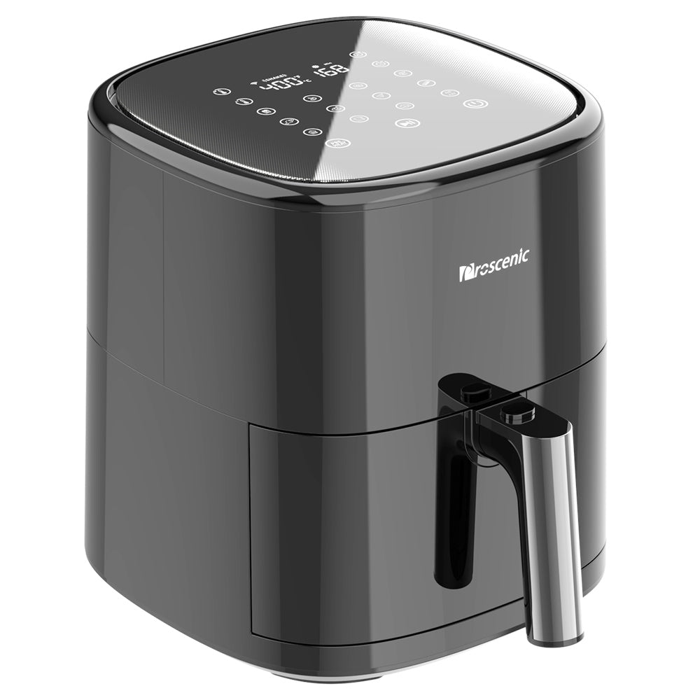 Proscenic T22 Smart Electric Air Fryer/Oil-Free/Non-stick Pan/5L Capacity /1500W/Black