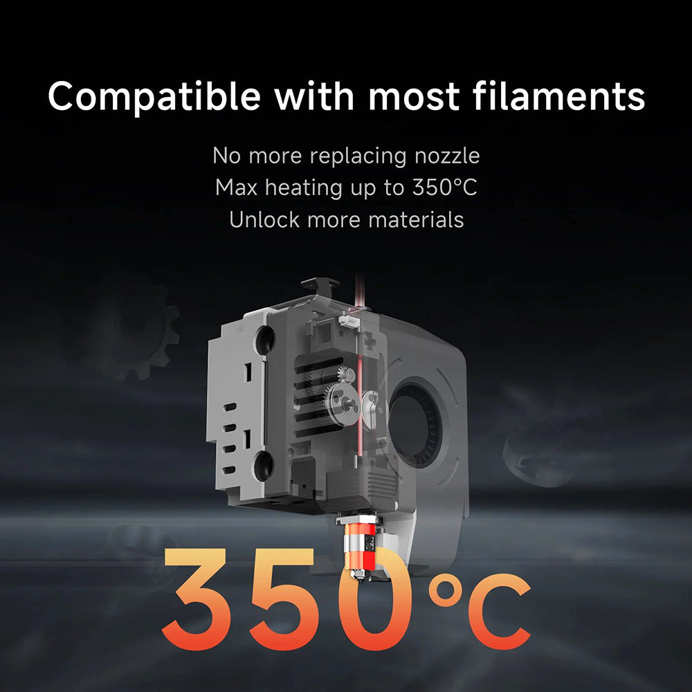 QIDI TECH Q1 Pro 3D Printer, 600mm/s Max, 60°C Heated Chamber, 350°C High-Temp Printing, Tri-metal Hot-end, Auto Leveling, Filament Detection, 245*245*240mm