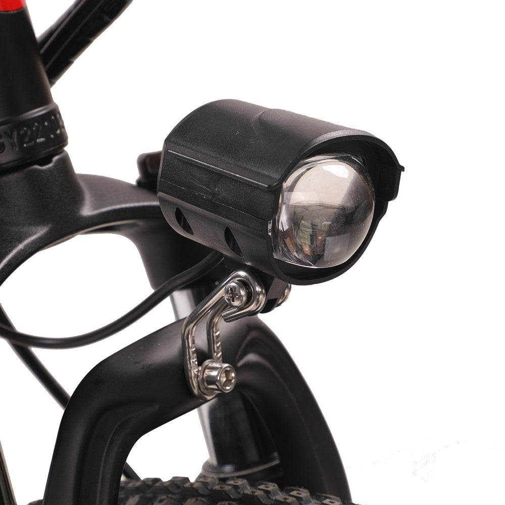 RANDRIDE YA20 Electric Bike 500W Motor 40km/h Max Speed 48V 12.8Ah Battery 80-90 Max Range 20*1.95'' CST Tires 120kg Load Shimano 7 Speed