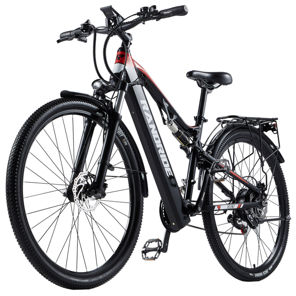 RANDRIDE YG90B-29 Electric Bike, 1000W Motor, 48V 17Ah Battery, 29*2.1 inch Tires, 45km/h Max Speed, 40-50km Range, Hydraulic Disc Brake, Rear Shock Absorber, Shimano 21-speed