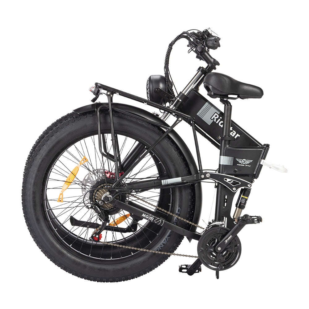 Ridstar H26 Pro Electric Bike, 26*4.0 inch All-terrain Fat Tires 1000W Motor 48V 23Ah Battery 58km/h Max Speed 120km Max Range Oil Brake