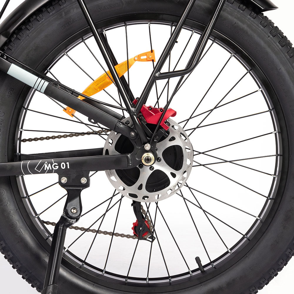 Ridstar H26 Pro Electric Bike, 26*4.0 inch All-terrain Fat Tires 1000W Motor 48V 23Ah Battery 58km/h Max Speed 120km Max Range Oil Brake