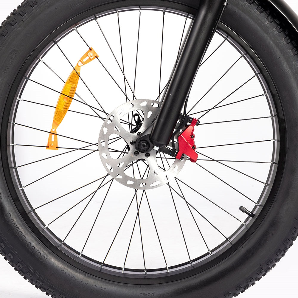 Ridstar H26 Pro Electric Bike, 26*4.0 inch All-terrain Fat Tires 1000W Motor 48V 23Ah Battery 58km/h Max Speed 120km Max Range Oil Brake