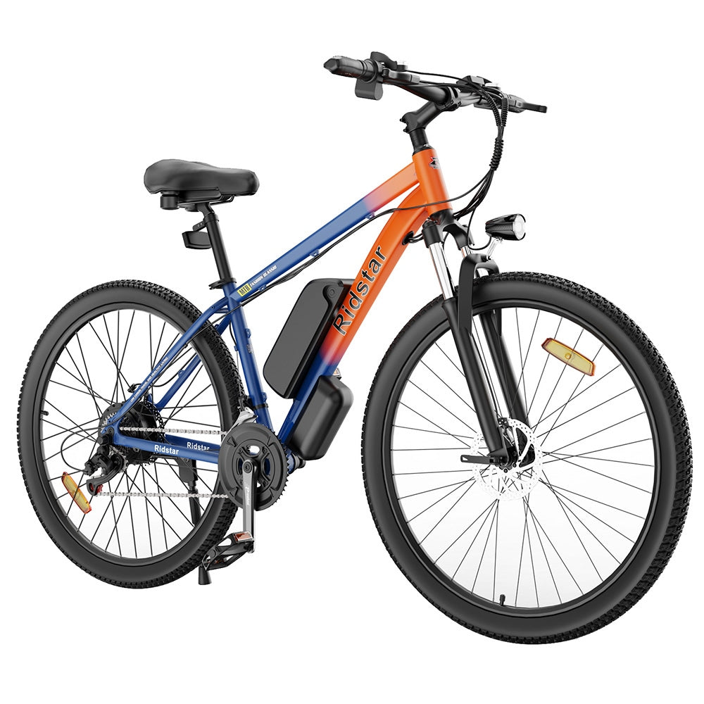 Ridstar S29 Electric Bike 29*2.0 inch Tires 1000W Motor 48V 15Ah Battery 50km/h Max Speed 80km Max Range Mechanical Disc Brakes SHIMANO 21 Speed