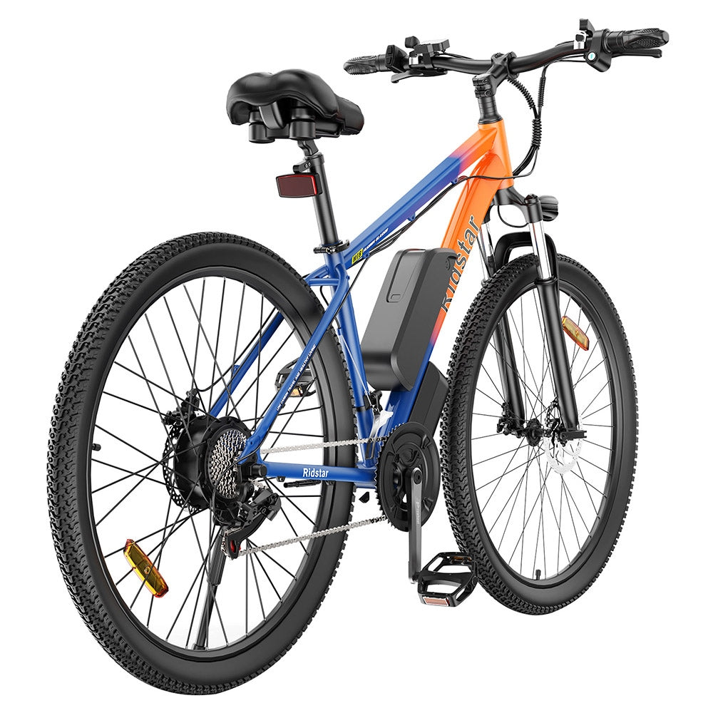 Ridstar S29 Electric Bike 29*2.0 inch Tires 1000W Motor 48V 15Ah Battery 50km/h Max Speed 80km Max Range Mechanical Disc Brakes SHIMANO 21 Speed