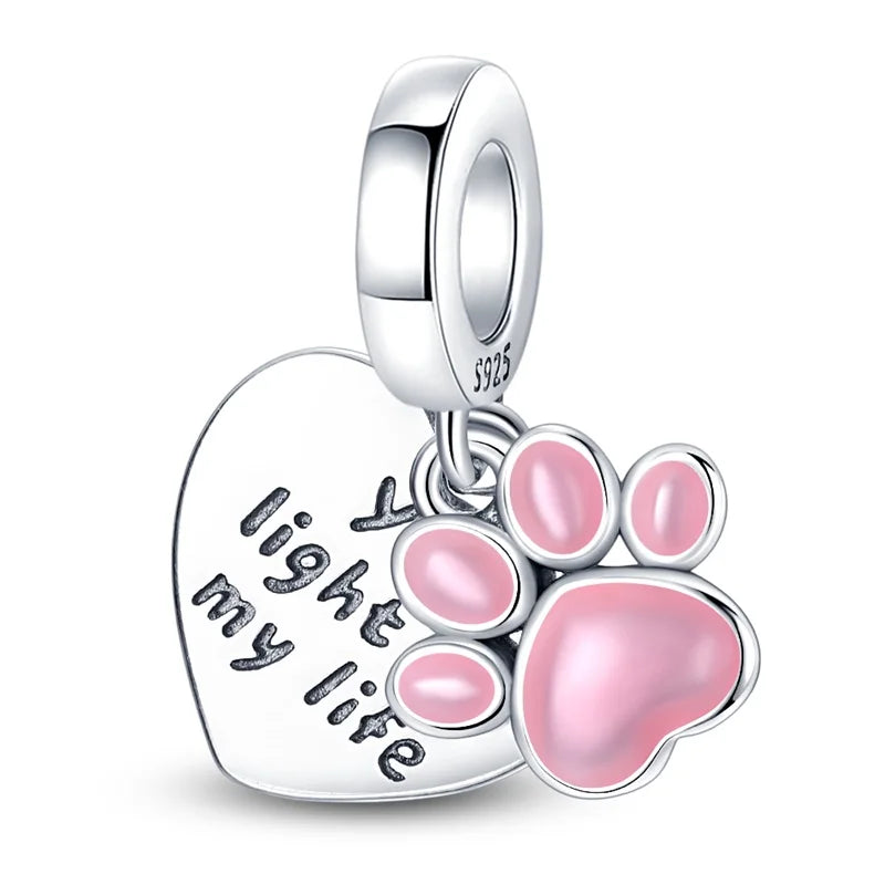 Novinka v sérii Disney Charm Beads Hodí sa k Pandora Original Charms náramok pre ženy 925 Strieborný prívesok s korálkami DIY šperky Hot Sale