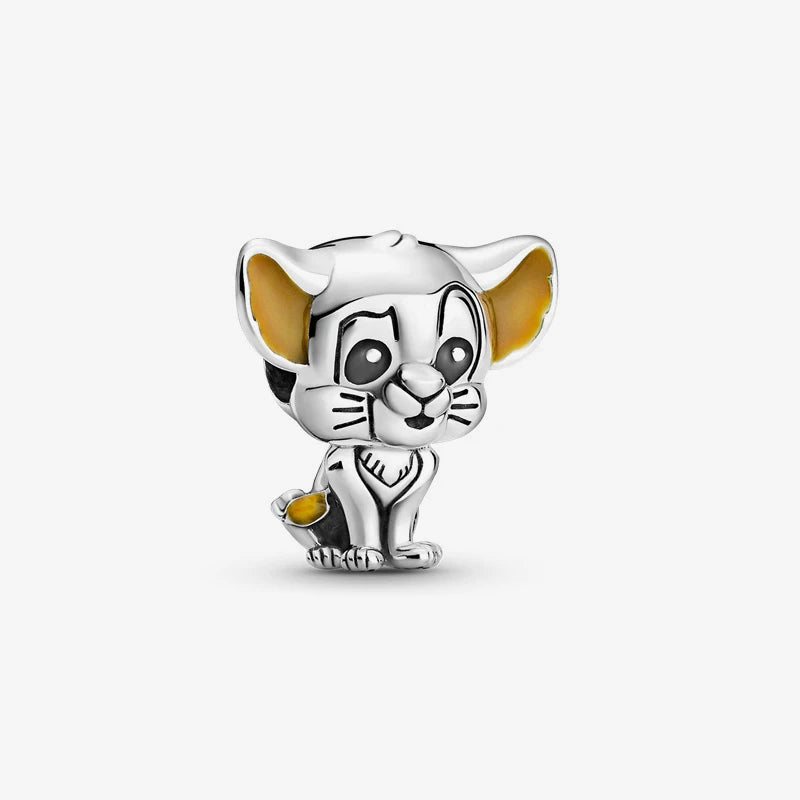 Novinka v sérii Disney Charm Beads Hodí sa k Pandora Original Charms náramok pre ženy 925 Strieborný prívesok s korálkami DIY šperky Hot Sale