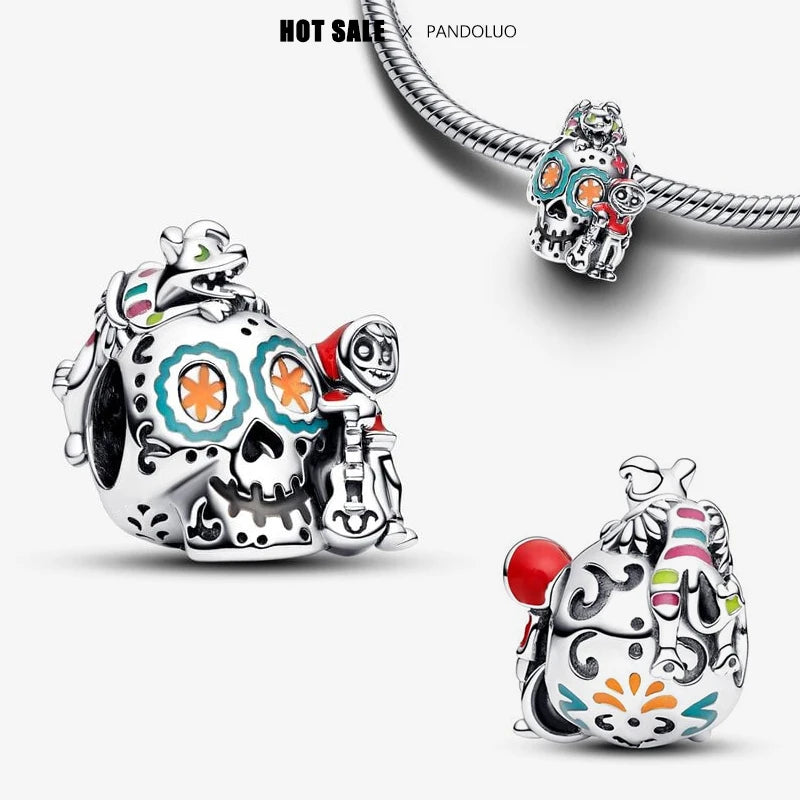 Novinka v sérii Disney Charm Beads Hodí sa k Pandora Original Charms náramok pre ženy 925 Strieborný prívesok s korálkami DIY šperky Hot Sale