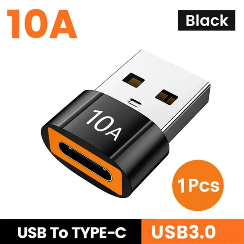 10A OTG USB 3.0 typ C OTG adaptér USB C samec na USB 3.0 samica káblový konvertor OTG USB pre prenos dát prenosného počítača Xiaomi Samsung